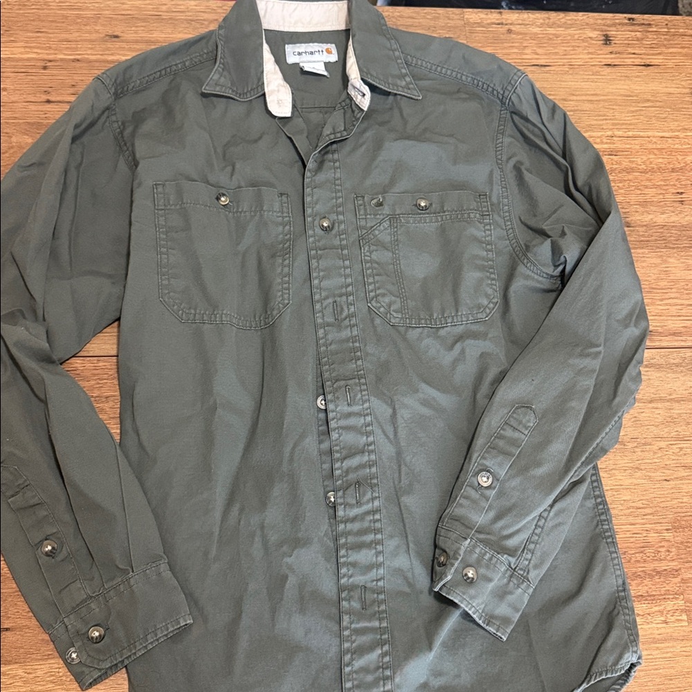 Carhartt Dark Green Casual Shirt